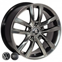 Литые диски Replica SKODA BK5182 17x7,5 PCD5x112 ET45 57,1 HB