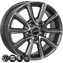 Литые диски Replica VOLKSWAGEN BK5344 16x6,5 PCD5x112 ET40 57,1 GP