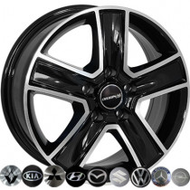 Литые диски Replica HYUNDAI BK473 16x6,5 PCD5x114,3 ET45 67,1 BP
