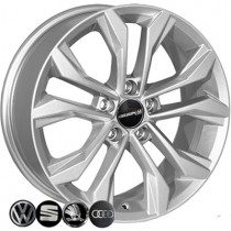 Литые диски Replica SKODA TL0509NW S 17x7,0 PCD5x112 ET40 57,1 S