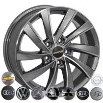 Литые диски Replica OPEL BK5290 16x6,5 PCD5x105 ET39 56,6 GP