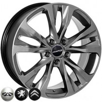 Литые диски Replica PEUGEOT BK5212 17x7,0 PCD5x108 ET33 65,1 HB
