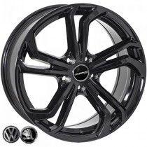 Литые диски Replica SKODA BK5620 18x8,0 PCD5x112 ET45 57,1 BLACK