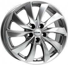 Литые диски Rial Lugano 18x8,0 PCD5x108 ET43 70,1 sterling-silver