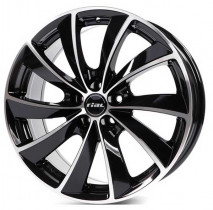 Литые диски Rial Lugano 19x8,5 PCD5x112 ET32 70,1 diamond-black frontpolished