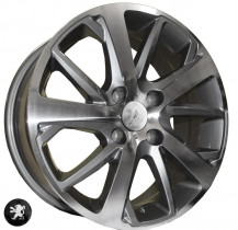 Литые диски TRW Z1039 16x6,5 PCD4x108 ET31 65,1 DGMF