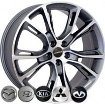 Литые диски TRW Z1138 20x8,5 PCD5x114,3 ET35 67,1 DGMF