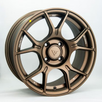 Литые диски VLF VLF41 15x7,0 PCD4x100 ET35 73,1 MATT BRONZE