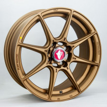 Литые диски VLF VLF02 15x6,5 PCD4x100 ET35 73,1 MATT BRONZE