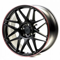 Литые диски WS Forged WS-45M 19x10,5 PCD5x112 ET50 66,5 SATIN_BLACK_CANDY_RED_LIP_FORG