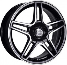 Литые диски X-RACE AF-09 16x6,5 PCD5x112 ET33 57,1 BKF