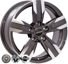 Литые диски ZF FR784 16x6,5 PCD5x114,3 ET40 67,1 GMF