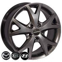 Литые диски ZF SSL026 16x6,5 PCD5x114,3 ET52 67,1 HB