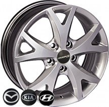Литые диски ZF SSL026 16x6,5 PCD5x114,3 ET52 67,1 HS