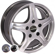 Литые диски ZF SSL248 16x6,5 PCD5x130 ET43 84,1 HB