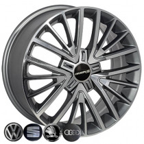 Литые диски ZF TL1356NW 17x7,5 PCD5x112 ET50 57,1 GMF