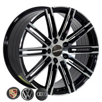 Литые диски ZF FR947 19x8,5 PCD5x130 ET50 71,6 BMF