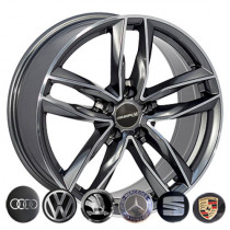 Литые диски ZF FR993 18x8,0 PCD5x112 ET28 66,6 GMF
