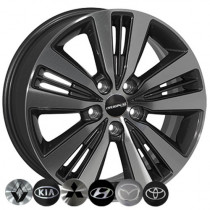 Литые диски ZF TL0254N 17x7,0 PCD5x114,3 ET51 67,1 GMF