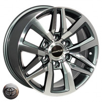 Литые диски ZF QC1158 17x7,5 PCD6x139,7 ET30 106,1 GMF