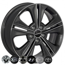 Литые диски ZF TL0277NW 17x6,5 PCD5x114,3 ET48 67,1 GMF