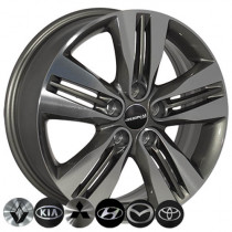 Литые диски ZF TL5058NW 17x6,5 PCD5x114,3 ET48 67,1 GMF