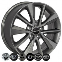 Литые диски ZF TL0283NW 17x7,0 PCD5x114,3 ET52 67,1 GMF