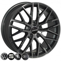 Литые диски ZF TL1420NW 18x8,0 PCD5x112 ET38 66,6 GMF