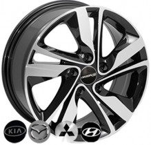 Литые диски ZF 5078 15x6,0 PCD5x114,3 ET45 67,1 BMF