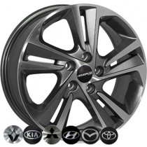 Zf Литые диски ZF 5258 15x6,0 PCD5x114,3 ET40 67,1 GMF