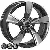 Литые диски ZF SK522 17x7,0 PCD5x112 ET40 57,1 GMF