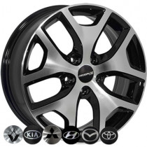 Литые диски ZF FE137 17x6,5 PCD5x114,3 ET40 67,1 BMF