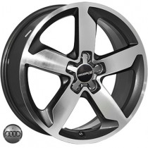 Литые диски ZF TL5829ND 18x7,0 PCD5x112 ET43 57,1 GMF
