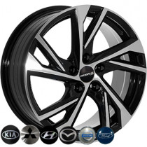 Литые диски ZF FE183 17x7,5 PCD5x108 ET50 63,4 BMF