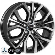 Литые диски ZF TL1481NW 18x7,0 PCD5x114,3 ET38 67,1 GMF