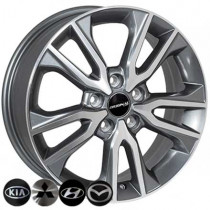 Литые диски ZF TL0603NW 17x6,5 PCD5x114,3 ET49 67,1 GMF