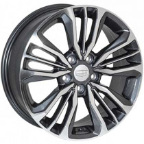 Литые диски ZF TL1441NW 17x6,5 PCD5x114,3 ET45 60,1 DarkGMF