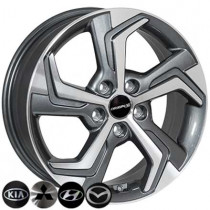 Литые диски ZF TL5879NW 17x6,5 PCD5x114,3 ET49 67,1 GMF