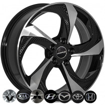 Литые диски ZF FR-663 18x7,0 PCD5x114,3 ET50 67,1 BMF