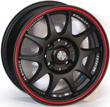 Литые диски ZW 346 13x5,5 PCD4x98 ET20 58,6 RLBLK-X/M