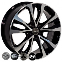 Литые диски ZW BK5212 16x6,5 PCD5x114,3 ET45 67,1 BP