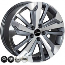 Литые диски ZW BK5837 17x7,0 PCD5x108 ET23 65,1 GP