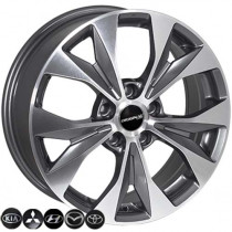 Литые диски ZW BK606 17x7,0 PCD5x114,3 ET45 67,1 GP