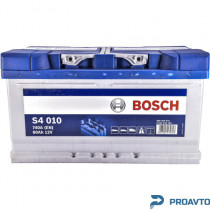 Автомобильный аккумулятор Bosch "S4 Silver", 12в 80а/ч 0092S40100