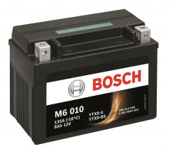 Мото аккумулятор Bosch "Funstart AGM", 12в 8а/ч 0092M60100
