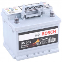 Автомобильный аккумулятор Bosch "S5 Silver Plus" 12в 52а/ч 0092S50010