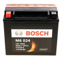 Мото аккумулятор Bosch "Funstart AGM" 12в 18а/ч 0092M60240
