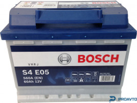 Автомобильный аккумулятор Bosch 12В 60А/ч 0092S4E050