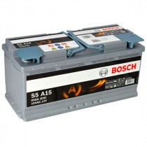 Автомобильный аккумулятор Bosch S5 AGM 12В 105А/ч 0092S5A150