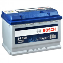 Автомобильный аккумулятор Bosch "S4 Silver" 12в 74а/ч 0092S40080